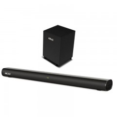 Akai ASB-20CSW Soundbar 80W 2.1 Bluetooth με Ασύρματο Subwoofer και Τηλεχειριστήριο Μαύρο Akai ASB-20CSW Soundbar 80W 2.1 Bluetooth με Ασύρματο Subwoofer και Τηλεχειριστήριο Μαύρο